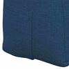 vidaXL Back Pillow Blue 160 x 24 x 50 cm Fabric