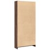vidaXL Bookcase Brown Oak 80x24x176 cm Engineered Wood