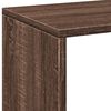 vidaXL Room Divider Bookcase Brown Oak 102x29x103.5 cm Engineered Wood