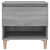 vidaXL Bedside Tables 2 pcs Grey Sonoma 50x46x50 Engineered Wood