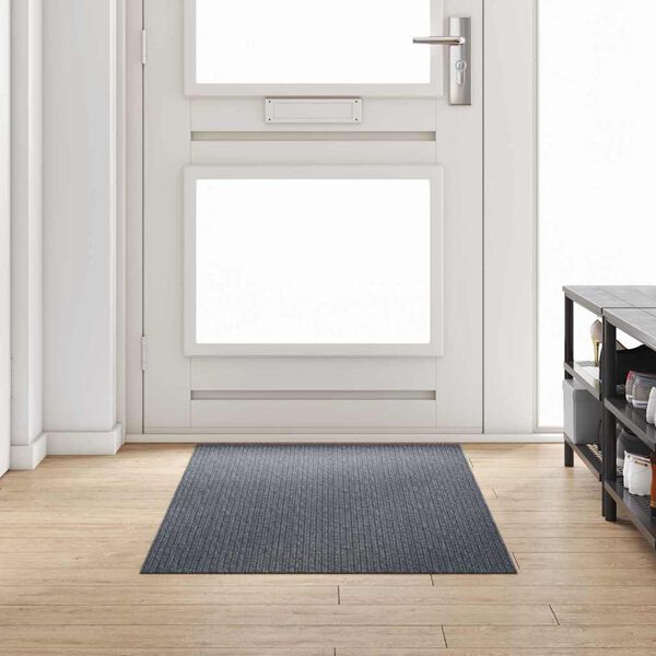 vidaXL Carpet Runner Grey 80 x 200 cm Fabric