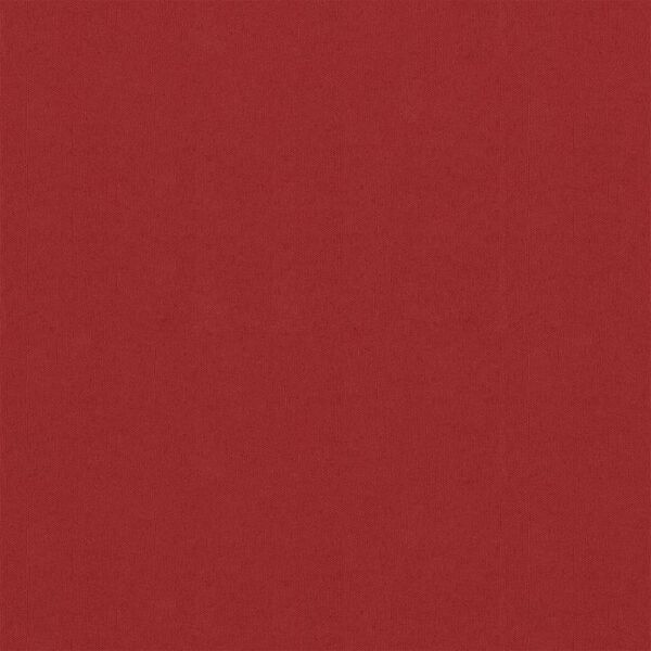 vidaXL Balcony Screen Red 75x500 cm Oxford Fabric
