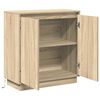 vidaXL Sideboard Sonoma Oak 71 x 34.5 x 75 cm Engineered wood