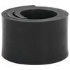 vidaXL Rubber Edge for Snow Plow Black 80x10x1 cm