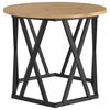 vidaXL Side Table 2 pcs Artisan Oak Engineered Wood and Steel