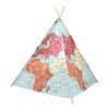 Sunny Play Tent World Map Multicolour