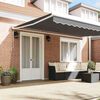 Awning White 4 x 3 m Metal