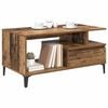 vidaXL Coffee Table Old Wood 90 x 49 x 45 cm Engineered Wood