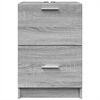 vidaXL Sink Cabinet Grey Sonoma 40x37x59 cm Engineered Wood