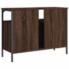 vidaXL Bathroom Sink Cabinet Brown Oak 80x30x60 cm Engineered Wood