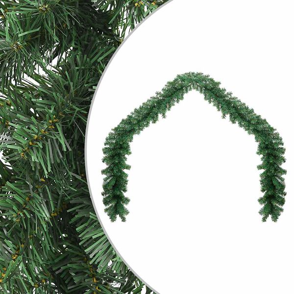 vidaXL Christmas Garland PVC 20 m
