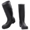 vidaXL Rain Boots Black Size 41 PVC
