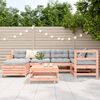 vidaXL 7 Piece Garden Sofa Set Solid Wood Douglas Fir