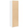 vidaXL Highboard White 50x42.5x185 cm Engineered Wood