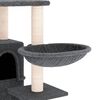 vidaXL Cat Tree with Sisal Scratching Posts Dark Grey 175 cm