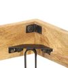 vidaXL Bed Frame without Mattress Solid Mango Wood 160x200 cm