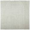 vidaXL Indoor and Outdoor Rug PALMERAS Green 240 x 240 cm Polyester