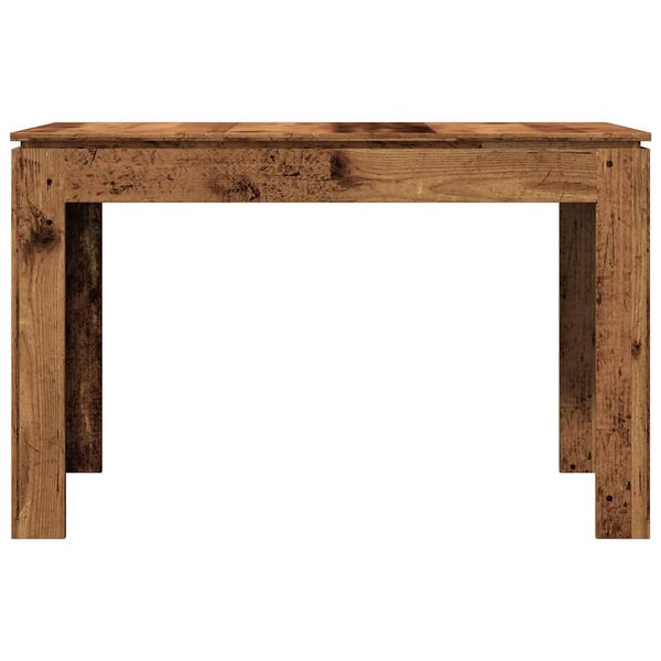 vidaXL Dining Table Old Wood 120x60x76 cm Engineered Wood