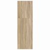 vidaXL Bathroom Cabinet Sonoma Oak 79.5 x 49 x 156 cm Engineered Wood