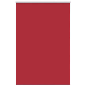 vidaXL Roller Blind Blackout Red 145x210 cm Fabric Width 141.6 cm Polyester