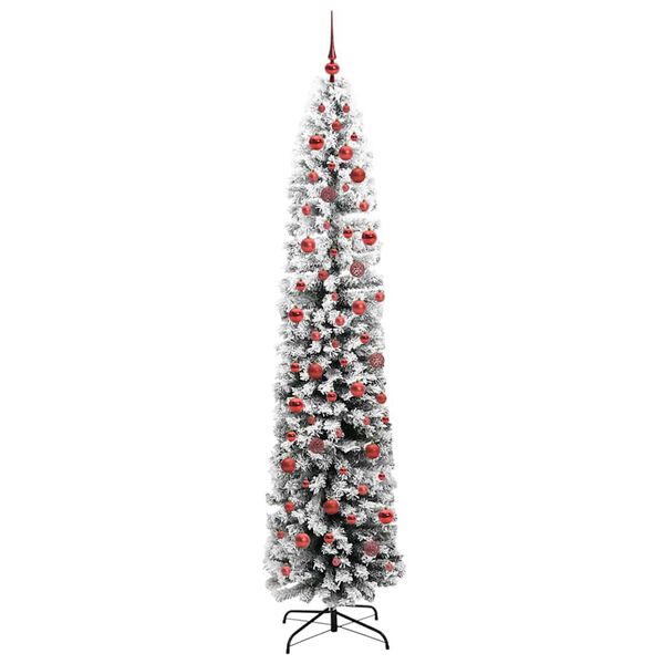 vidaXL Artificial Christmas Tree with 300 LEDs with Stand Green 240 cm