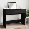 vidaXL Dressing Table with Mirror Black 100x45x76 cm