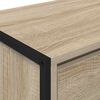 vidaXL TV Cabinet Sonoma 100 x 36 x 49.5 cm Engineered Wood