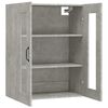 vidaXL Hanging Wall Cabinet Concrete Grey 69.5x34x90 cm