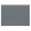 vidaXL Vertical Blinds Grey Fabric 150x180 cm