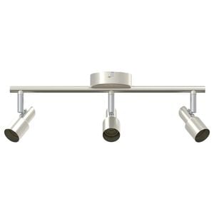 vidaXL Ceiling Spotlight Nickel 39 x 10.5 x 10.5 cm Steel