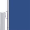 vidaXL Retractable Side Awning Blue 220x1200 cm