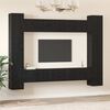 vidaXL TV Cabinet Set Wall-mounted 10 pcs Black Oak 30.5 x 30 x 90 cm