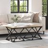 vidaXL Coffee Table Artisan Oak 100 x 49 x 40 cm Engineered Wood