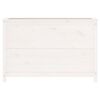 vidaXL Garden Raised Bed White 119.5x40x78 cm Solid Wood Pine