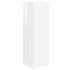 vidaXL TV Cabinet Set 3 pcs High Gloss White Engineered Wood