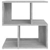 vidaXL Bedside Cabinet Grey Sonoma 50x30x51.5 cm Engineered Wood