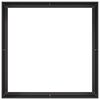 vidaXL Planter Black 100x100x40 cm Steel