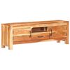 vidaXL TV Cabinet 116x30x40 cm Solid Acacia Wood