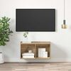 vidaXL TV Cabinet Set Artisan Oak 37 x 37 x 72 cm Engineered Wood