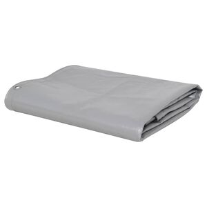 vidaXL Tarpaulin 650 g/m&sup2; 1,5x6 m Grey