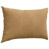 vidaXL Sofa Pillows 2 pcs Brown 60 x 40 cm Corduroy Fabric