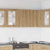 vidaXL Kitchen Wall Cabinet Lyon&nbsp;Artisan Oak&nbsp;60x31x60 cm Engineered Wood