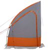 vidaXL Tailgate Tent Grey and Orange 194 x 180 x 210 cm Taffeta