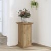 vidaXL Plant Stand Artisan Oak 33x33x60 cm Engineered Wood