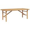 vidaXL Coffee Table Brown 110 x 50 x 43 cm Bamboo
