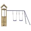vidaXL Outdoor Playset Impregnated Wood Pine