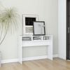 vidaXL Console Table White 105x30x80 cm Engineered Wood