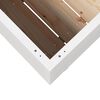 vidaXL Garden Planter White 90x60x72 cm Solid Wood Pine