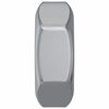 vidaXL Hex Nuts 2 pcs Silver M8 Iron