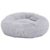 vidaXL Washable Dog & Cat Cushion Light Grey 50x50x12 cm Plush